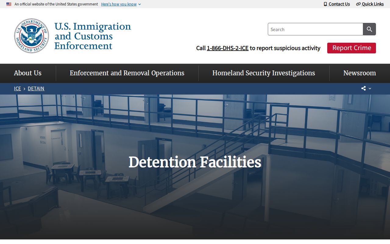 ICE directory for Torrance County Detention Facility release records